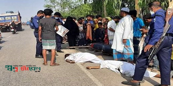 নাটোরের সিংড়ায় ট্রাকের ধাক্কায় দুই মোটরসাইকেল আরোহী নিহত