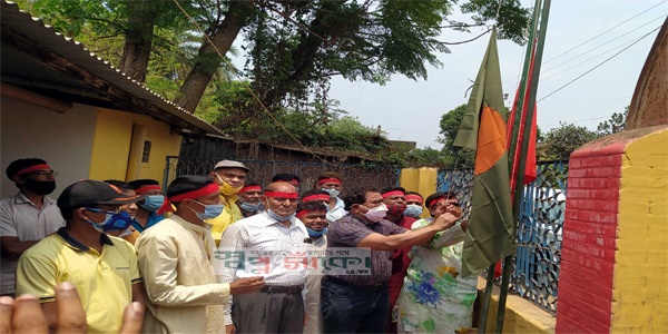 লালপুরে নর্থ বেঙ্গল সুগার মিলস্ লি:  এর  আয়োজনে মহান মে দিবস পালিত